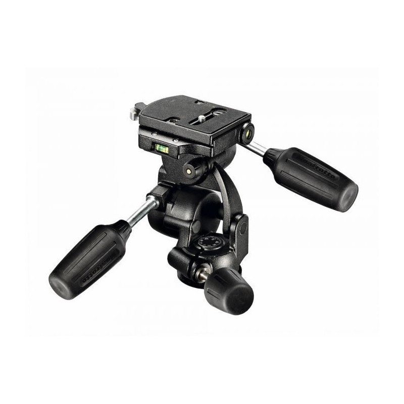 RÓTULA 3 WAY ESTÁNDAR 808 CON ZAPATA RÁPIDA 410PL TIPO RC4 MANFROTTO - MF808RC4