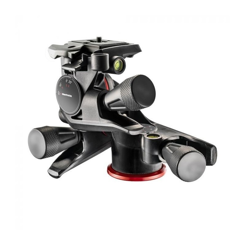 RÓTULA DE CREMALLERA XPRO GEARED CON ZAPATA RÁPIDA 200PL MANFROTTO - MFMHXPRO-3WG