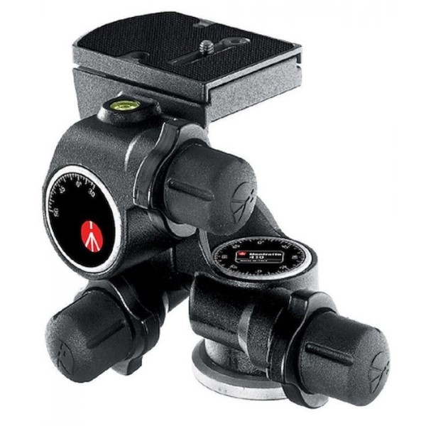 RÓTULA DE CREMALLERA COMPACTA 410 CON ZAPATA RÁPIDA 410PL MANFROTTO - MF410