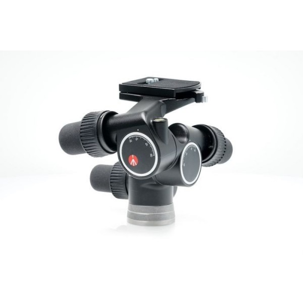 RÓTULA DE CREMALLERA PROFESIONAL 405 CON ZAPATA RÁPIDA 410PL MANFROTTO - MF405