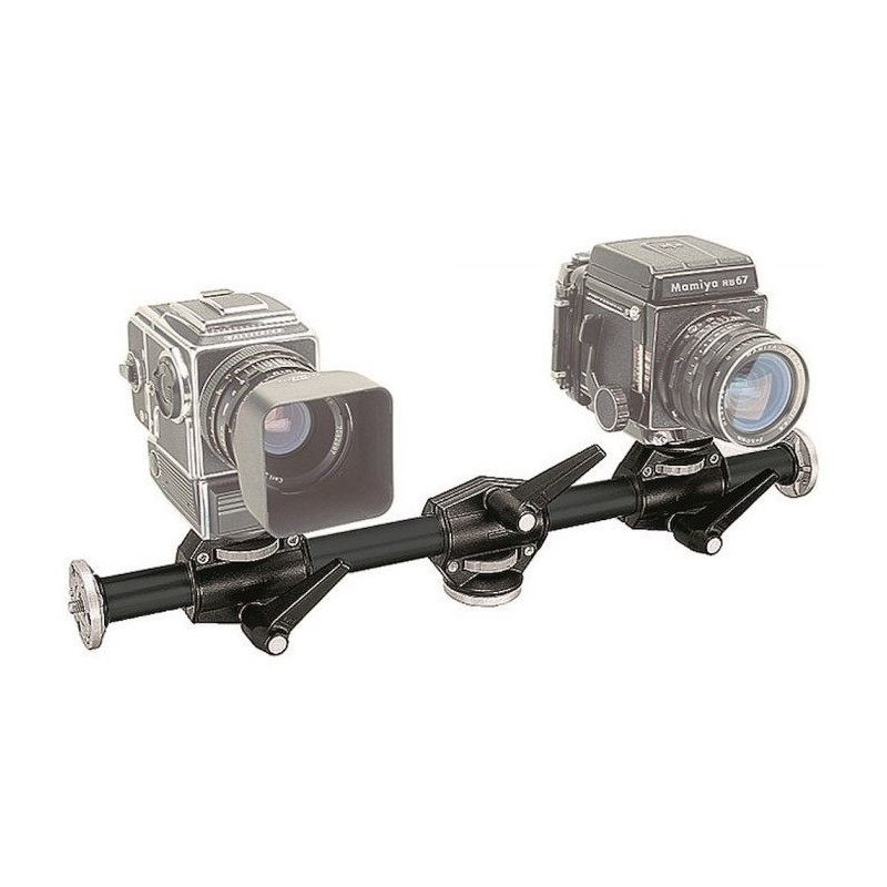 BRAZO HORIZONTAL ACCESORIO CON ROSCA 3/8'' MONTAJE DE 4 RÓTULAS MANFROTTO - MF131DDB