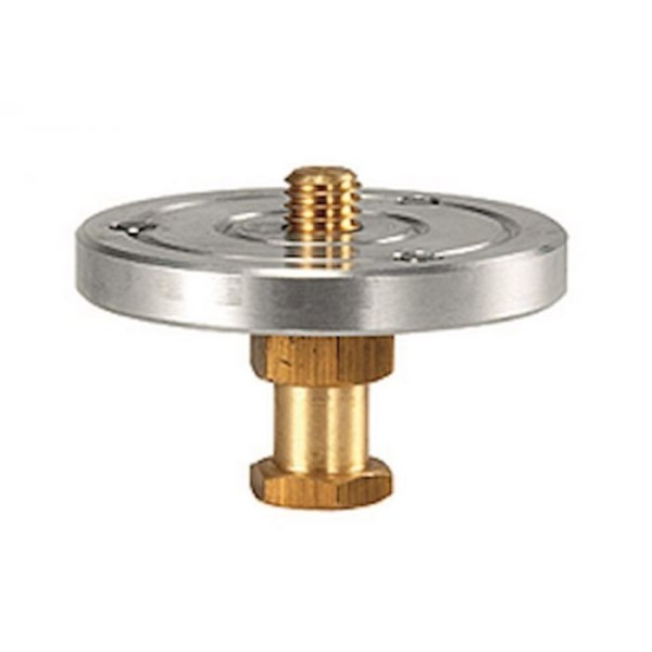 ADAPTADOR 3/8'' PARA PLATAFORMA 5/8'' HEXAGONAL MANFROTTO - MF208HEX