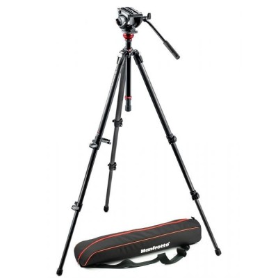 TRIPODE VIDEO MVH500AH CON RÓTULA 755CX3 MANFROTTO - MFMVH500-755CX3