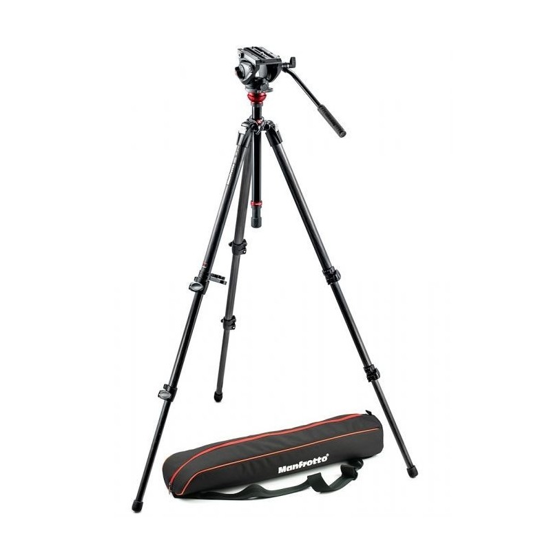 TRIPODE VIDEO MVH500AH CON RÓTULA 755CX3 MANFROTTO - MFMVH500-755CX3