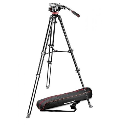 TRÍPODE PARA VIDEO EN ALUMINIO CON RÓTULA MVK502AM-1MANFROTTO - MFMVK502AM-1
