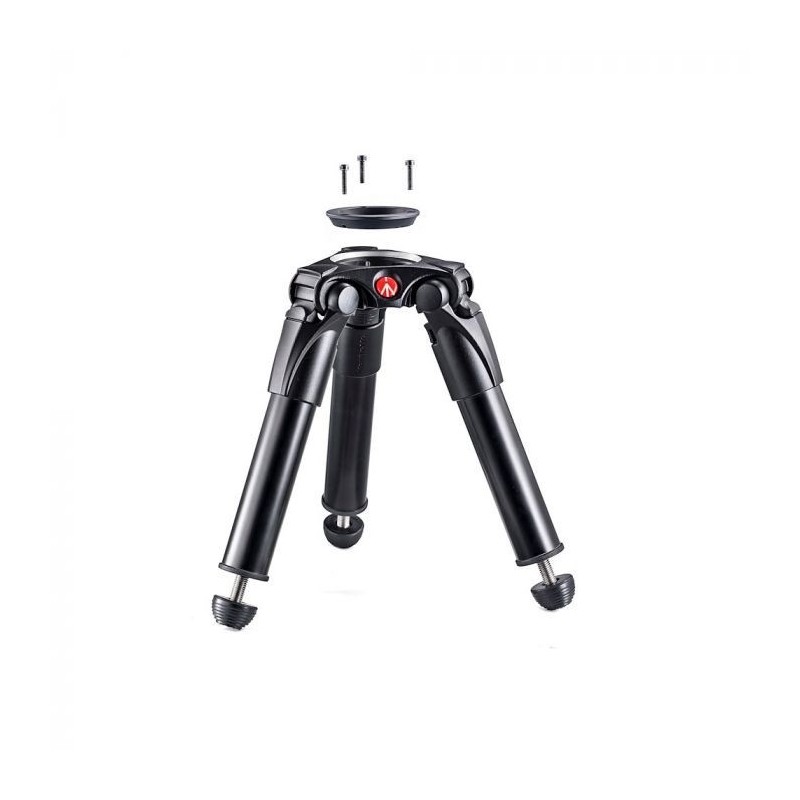 MINI TRÍPODE HIT-HAT DE PATA SIMPLE EN ALUMINIO CON SEMIESFERA DE 75-60MM MANFROTTO - MFMVT535HH