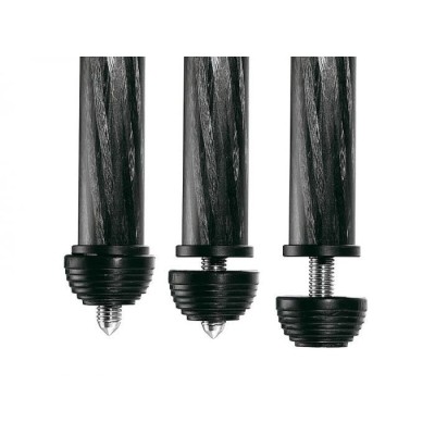 TRÍPODE VIDEO 3 SECCIONES SEMI ESFERA 75 MM FIBRA DE CARBONO MANFROTTO - MF535