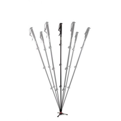 MONOPIE DE VÍDEO FLUIDO XPRO 4 SECCIONES ALUMINIO CON RÓTULA FLUIDA Y BASE FLUIDTECH MANFROTTO - MFMVMXPRO500