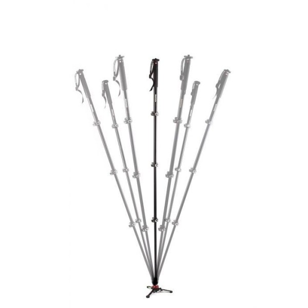 MONOPIE DE VÍDEO FLUIDO XPRO 4 SECCIONES ALUMINIO CON RÓTULA FLUIDA Y BASE FLUIDTECH MANFROTTO - MFMVMXPRO500