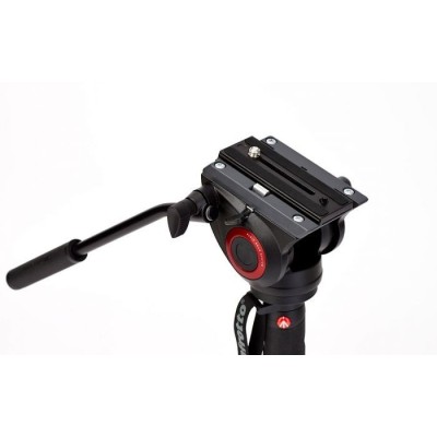 MONOPIE DE VÍDEO FLUIDO XPRO 4 SECCIONES ALUMINIO CON RÓTULA FLUIDA Y BASE FLUIDTECH MANFROTTO - MFMVMXPRO500