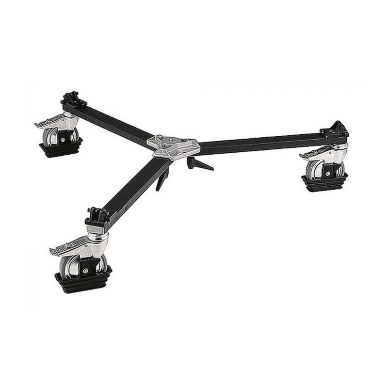 BASE DOLLY CINE/ VIDEO PARA TRÍPODES CON CLAVOS MANFROTTTO - MF114MV