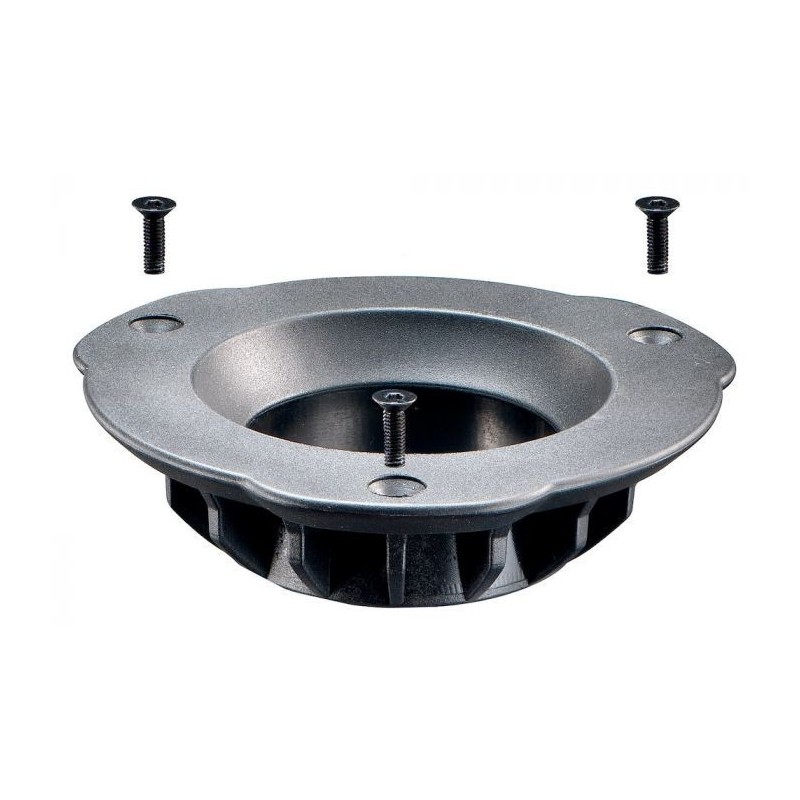 ADAPTADOR SEMIESFERA 75 A 60 MM PARA RÓTULA DE VIDEO MANFROTTO - MFMVA060T