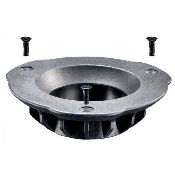 ADAPTADOR SEMIESFERA 75 A 60 MM PARA RÓTULA DE VIDEO MANFROTTO - MFMVA060T