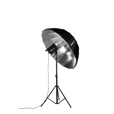 PARAGUAS DEEP PLATA 135 CM NANLITE - NAU135DS