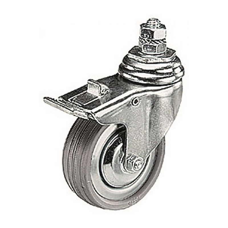 RUEDAS 75MM CON FRENOS SET 3 CONECTOR M10 MANFROTTO - MF104