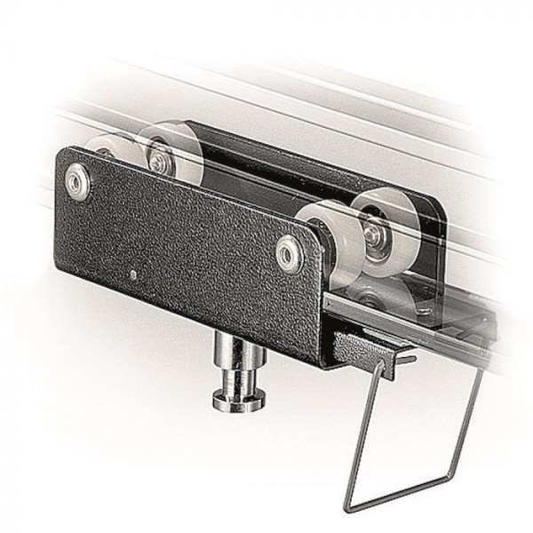 CARRO DESLIZANTE CON 4 RUEDAS, FRENO Y ESPIGA 16 MM MANFROTTO- MFFF3229