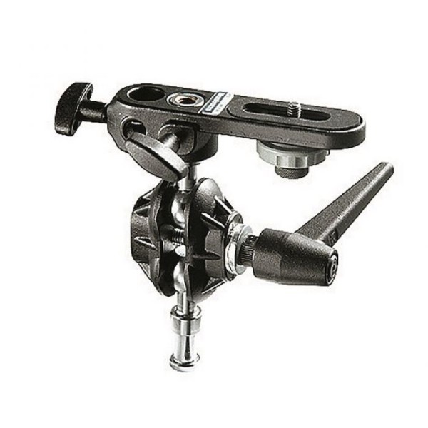 RÓTULA CON DOBLE BOLA CON SOPORTE PARA CÁMARA MANFROTTO- MF155