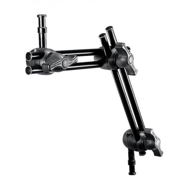 BRAZO ARTICULADO DOBLE DE 2 SECCIONES CON ESPIGA MANFROTTO- MF396AB-2