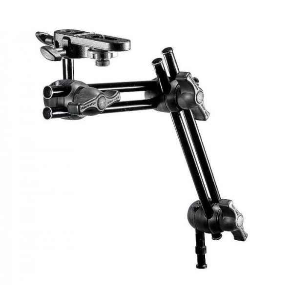 BRAZO ARTICULADO DOBLE DE 2 SECCIONES CON SOPORTE PARA CÁMARA MANFROTTO- MF396B-2