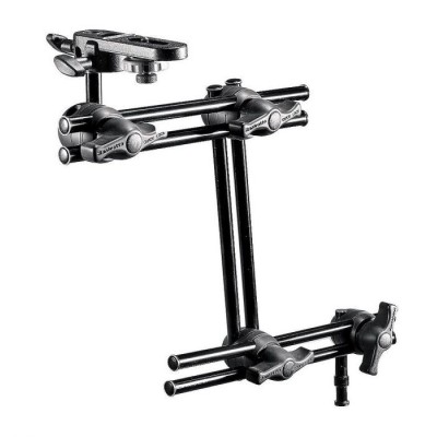 BRAZO ARTICULADO DOBLE DE 3 SECCIONES CON SOPORTE PARA CÁMARA MANFROTTO- MF396B-3