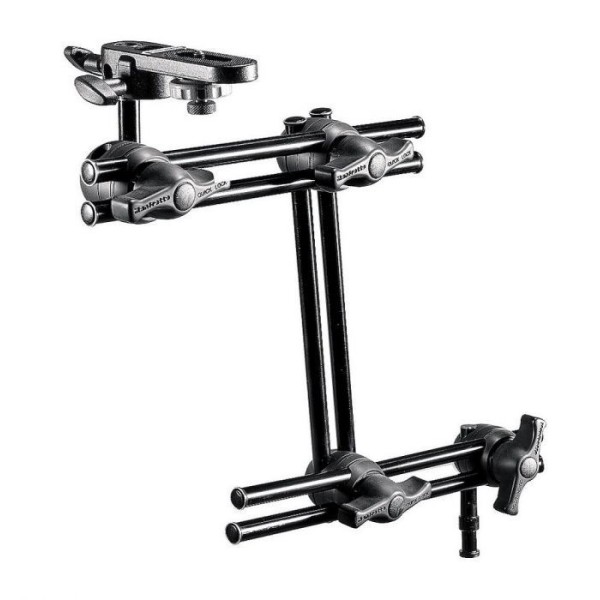BRAZO ARTICULADO DOBLE DE 3 SECCIONES CON SOPORTE PARA CÁMARA MANFROTTO- MF396B-3