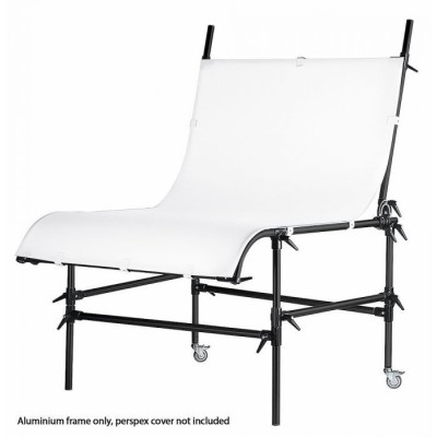 MESA DE ESTUDIO PARA BODEGONES SIN PANEL PLEXIGLASS NEGRA MANFROTTO- MF220PSLB