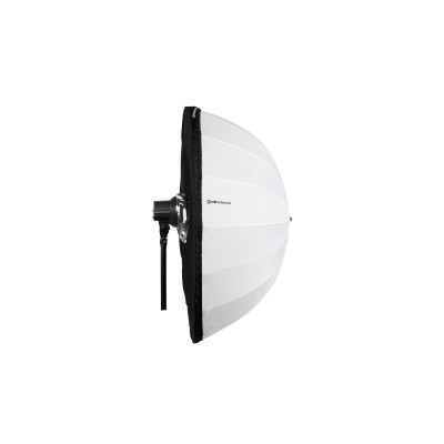 TELA DIFUSORA NEGRO / PLATA PARA PARAGUAS DEEP 105 CM. ELINCHROM - EL26763