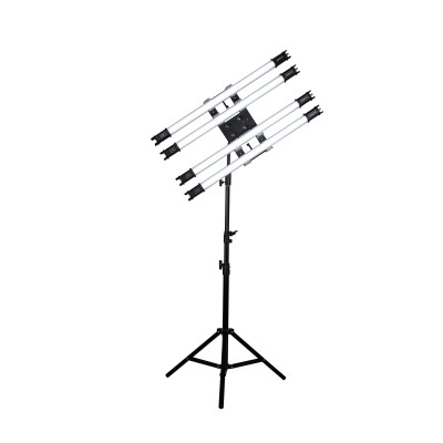 SOPORTE PARA 4 PAVOTUBES CON RÓTULA NANLITE - NAHDT124BHG