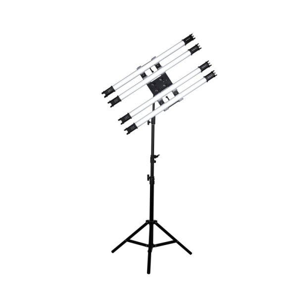 SOPORTE PARA 4 PAVOTUBES CON RÓTULA NANLITE - NAHDT124BHG